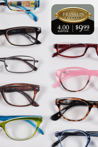 4.00 Strength Assorted Reading Glasses