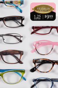 1.25 Strength Assorted Reading Glasses