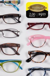 2.00 Strength Assorted Reading Glasses
